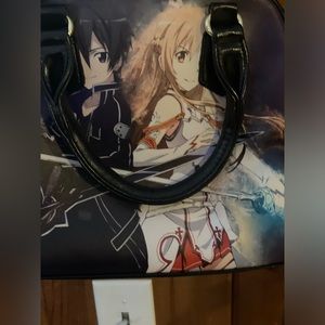 “Sword Art Online” (Reki Kawahara) Kirito & Asuna Purse & Mini Swords